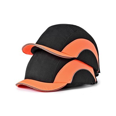 EN812統合される標準的な野球の隆起の帽子の安全ヘルメットは吸収に衝撃を与える