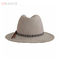 OEMのカウボーイのソフト帽の帽子の注文の人の100%のウールのソフト帽の特大柔らかい帽子