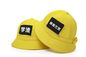 ODMのおかしい平野またはパッチ ポリエステル漁師のバケツの帽子の子供の黄色いバケツの帽子