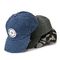 男女兼用の苦しめられた洗浄されたデニムの野球帽の58cm刺繍されたロゴ