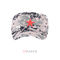 粉砕の洗浄された軍隊の野球帽の刺繍のアップリケODM OEM