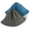 生地のリバーシブル帽子をハイキングする屋外釣バケツの帽子6cmの長い縁UPF50+