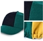 ウール8のパネルの注文のロゴのだぶだぶの緑のコオロギの帽子