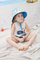 45cmの子供のバケツの帽子の幼児の赤ん坊浜の日曜日の帽子