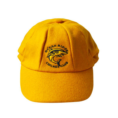 刺繍の平野のFlexfitの8つのパネルのだぶだぶの緑のコオロギの帽子を野球帽