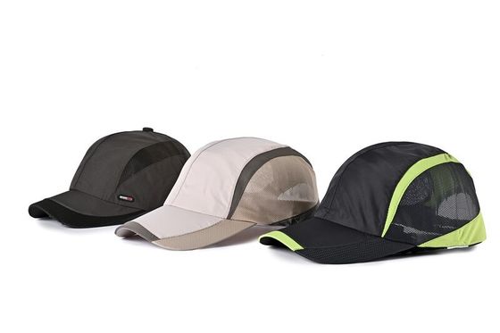 通気性の紫外線保護刺繍の54cmを100%ポリエステル野球帽