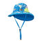100%の綿UPF屋外の日曜日の保護帽子58cm Childs日曜日の帽子