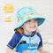 Upfの卸売が付いている幼児の日曜日の帽子の帽子の子供の夏浜の水泳の帽子