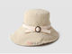 夏のWomen Floral Outdoor Bucket OEMの女性帽子の綿60cm