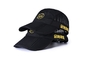 ODMの屋外の刺繍のロゴ6のパネルの急な背部ゴルフによって合われる帽子を野球帽