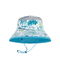 調節可能な48cmの赤ん坊の日曜日の帽子の幼児の水泳浜のプールの帽子UPF 50+の広い縁