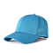 夏56cmの刺繍の野球帽OEMの余暇レーザーは穴のスポーツの帽子を切った